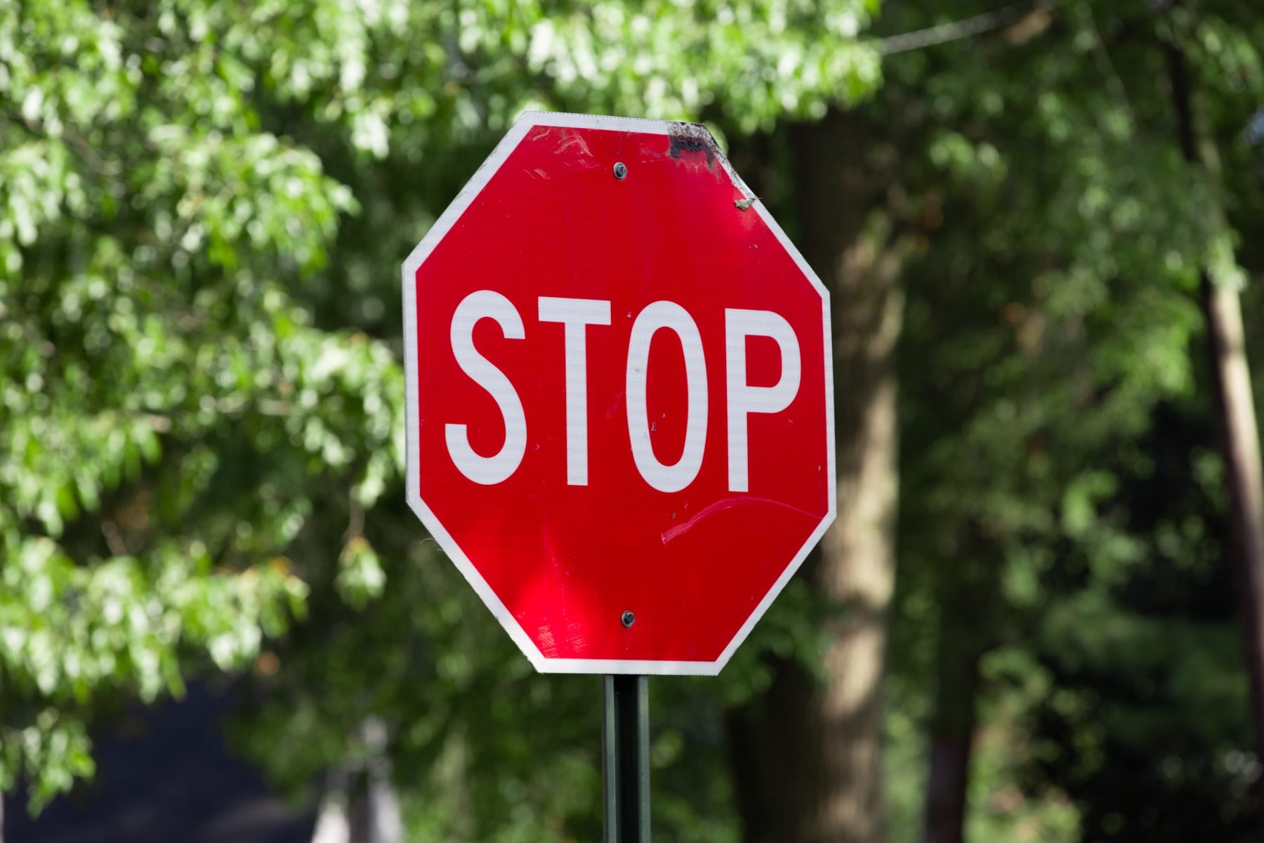 road sign "stop"